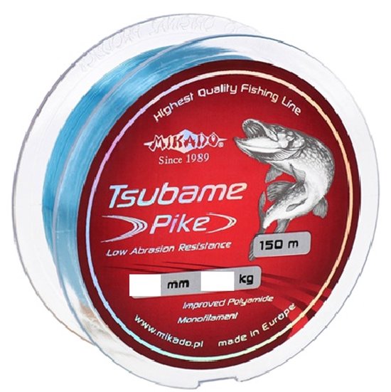 Mikado Tsubame PIKE - 0.22 mm - 6.60 kg - 150 m - Slijtvast Roofvis Lijn van Merkloos — afbeelding 2
