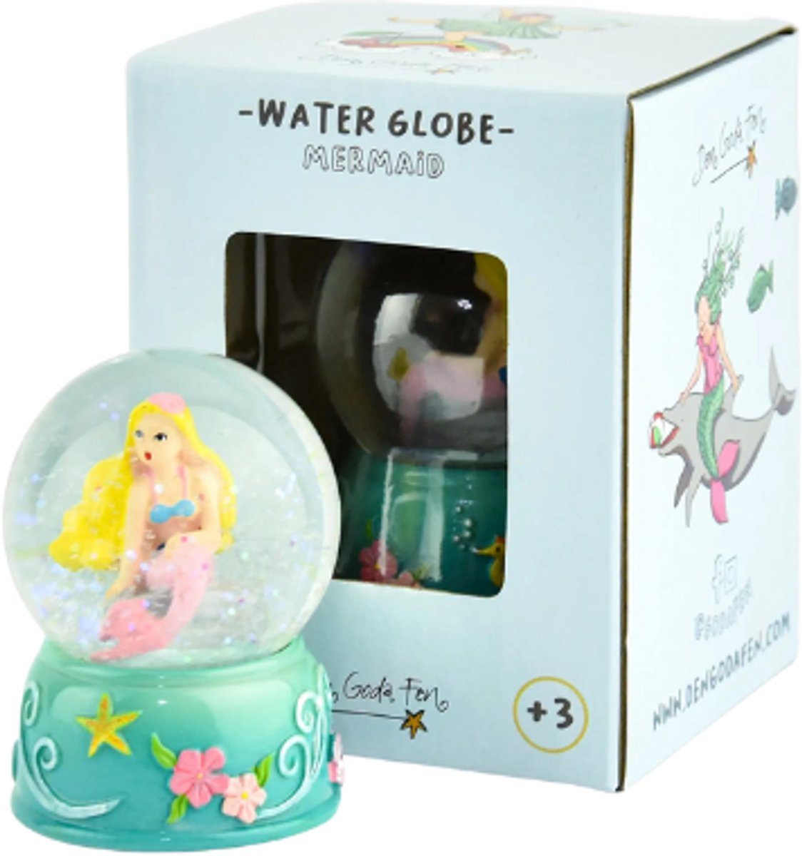 Glitter Globe - Zeemeermin