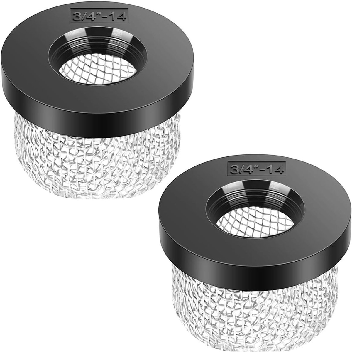 1PCS 3/4 Inch 14 Roestvrijstalen Wimming Zwembadfilter Zwembadpomp Filterdraad Beluchters Scherm Zeef Filter Verbeterend Filterend Mesh Filter