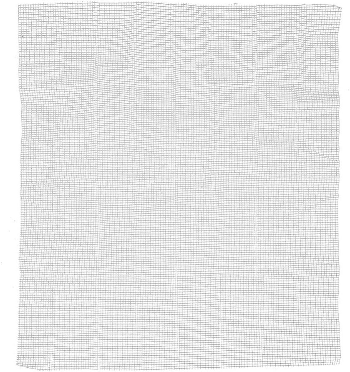 Cosensi - Aquariumnet voor terrarium en aquariumvissen 60 x 100 cm in wit