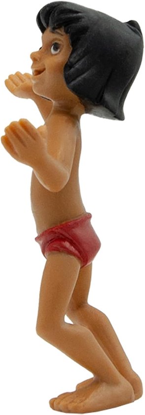 Bullyland 12380 – Speelfiguur Disney Jungle Boek met Mogli – levensecht en detailrijk vormgegeven – ideaal als taartfiguur, verzamelobject of vrolijk cadeau voor kinderen vanaf 3 jaar