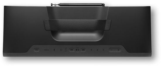 Teufel BOOMSTER 4 Robuuste Bluetooth-luidspreker met 2.1-stereosysteem Geluidssysteem DAB+ en FM-RDS-radio, tot 23 uur batterijduur, bescherming tegen spatwater volgens IPX5-norm, USB-C - nachtzwart van Merkloos — afbeelding 2