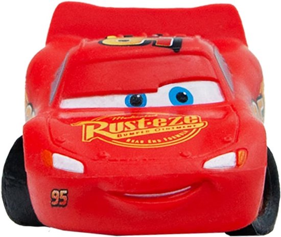 Bullyland 12798 – Speelfiguur Lightning McQueen (Cars) – levensecht en detailrijk vormgegeven – ideaal als taartfiguur, verzamelobject of vrolijk cadeau voor kinderen vanaf 3 jaar