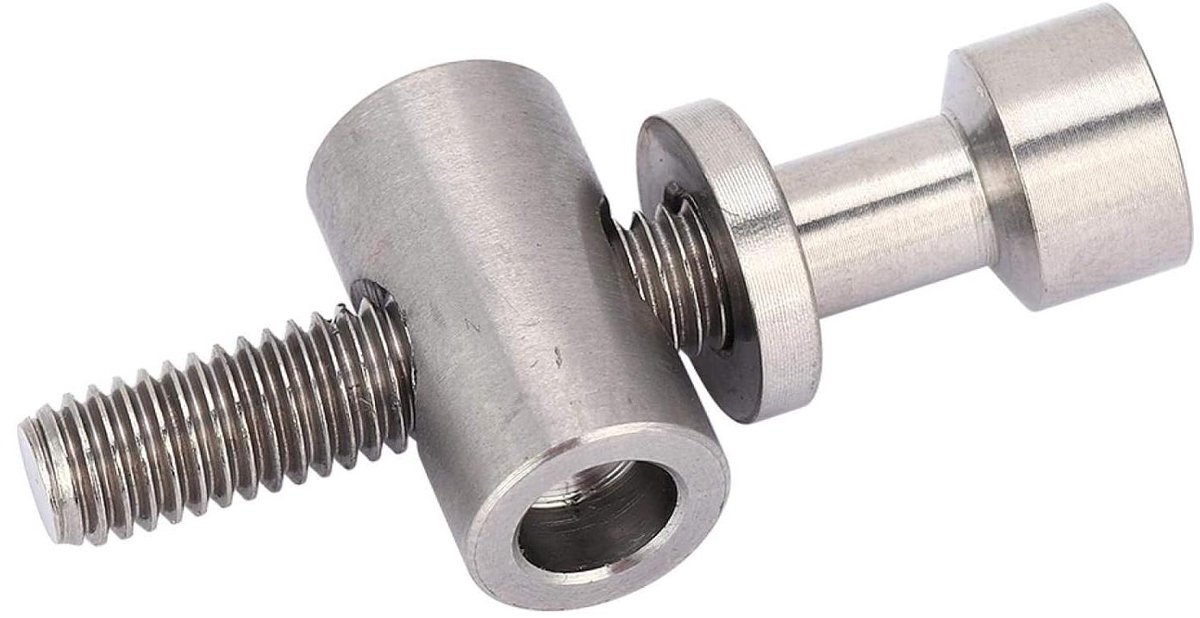 Cosensi - Fiets Zadelpen Schroef Legering | Zadelpen Bout Cyclus Ronde Hoofd Vervanging Accessoire (M5x30-)