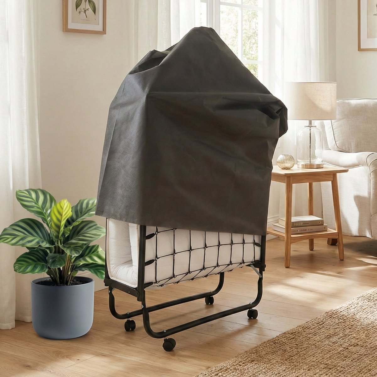 Troonz® Opklapbed Venetia Royal 80x190 cm – Vouwbed met Matras - Opklapbed 1 persoons - Logeerbed