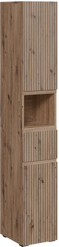 Vicco Takumi Badkamerkast – 30 x 181 cm met 2 deuren Ambachtelijk