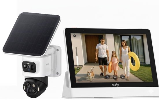 eufy eufyCam S4 Beveiligingscamera met E10 Smart Display Hub - eufy - €429,00