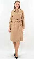 YesMooi - Waterafstotende lange trenchcoat - Water repellent - Camel - L (40)