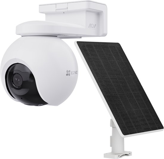 EZVIZ EB8 Pro 4G Kit - 4K Beveiligingscamera & 8W Zonnepaneel - 360° Panoramisch Zicht, Ai Powered Detectie & Active Defense - 4G & Wi-Fi - Google Assistant & Amazon Alexa - IP65 van Merkloos — afbeelding 5