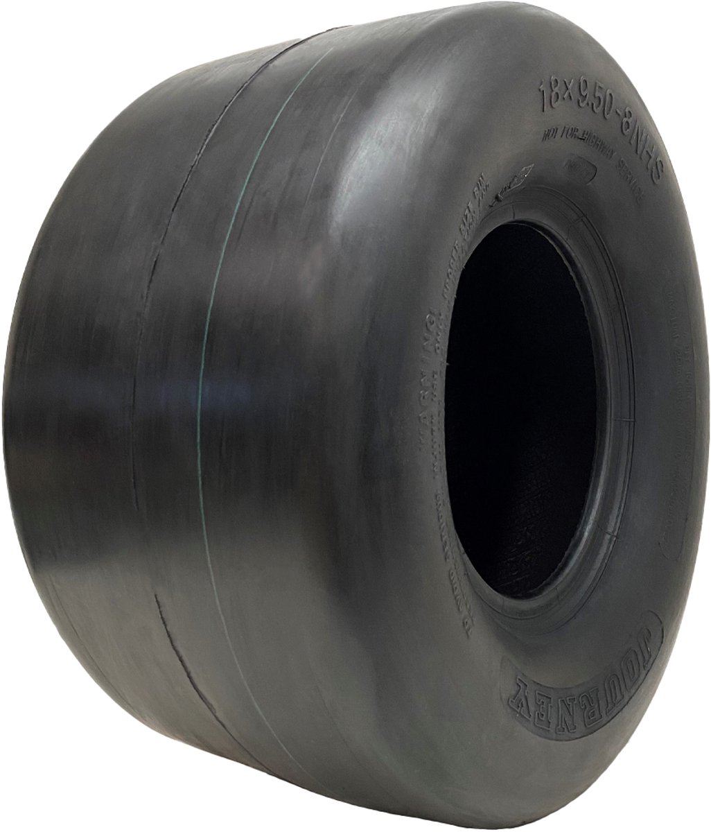 18x9,50-8 gladde grasmaaierband, 4-laags tubeless, Journey P607-profiel, 425 kg