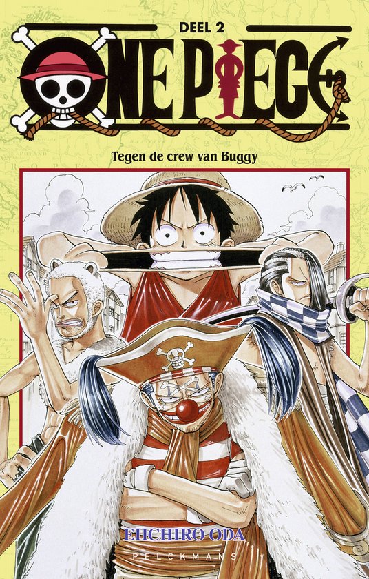 One Piece 2 - Tegen de crew van Buggy - cover