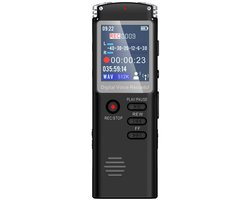 Draagbare externe opnameapparatuur - Afluisterapparatuur - Hoogwaardige Ruisonderdrukking - 16GB