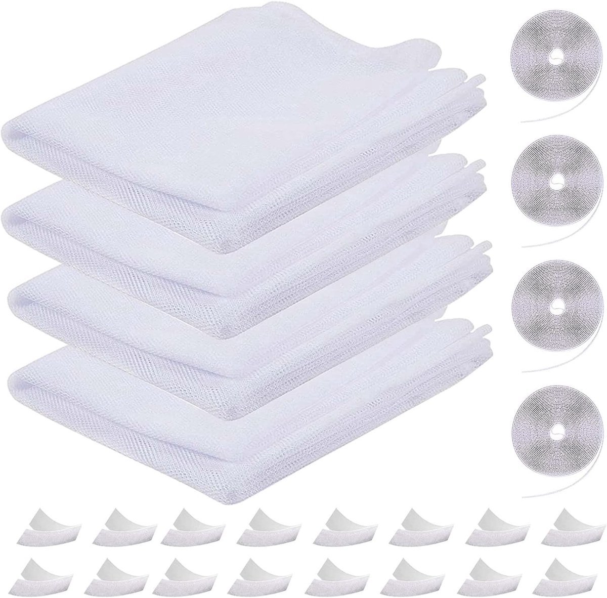 Stunq® Duurzame en Effectieve Raamhorren Set voor Uitstekende Insectenbescherming