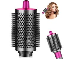 Grote Ronde Volumeborstel voor Dyson Airwrap - Accessoire - Ovale Volume Borstel - Opzetstuk voor Dikker Haar - Roze