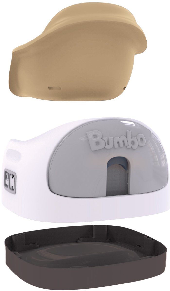 Bumbo Multi Seat Nutmeg - Indigogeel - Kinderstoel - Kinderzetel - Babystoel - Stoelverhoger - Multifunctioneel — afbeelding 2