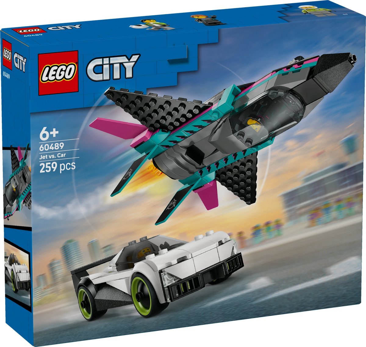 LEGO City Great Vehicles - 60489 - Straalvliegtuig vs. Sportauto — afbeelding 13