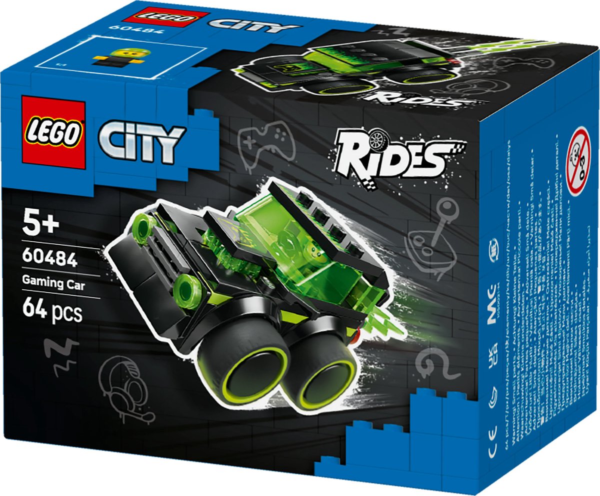 LEGO City Rides – Gaming Race Car - 60484 — afbeelding 11