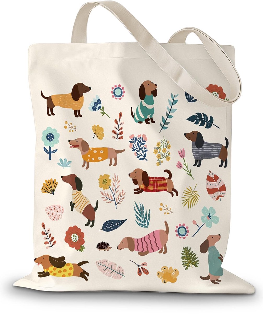 IMPERATORIS® Katoenen Tas - Draagtasje met Hengsels - Boodschappen voor Kinderen en Volwassenen - Stevige Kwaliteit - 1 Stuk - Naturel - 40.64 x 33.02 cm