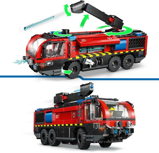 LEGO - Brandweertruck - Luchthavenmodel - Sets 4+ | bol