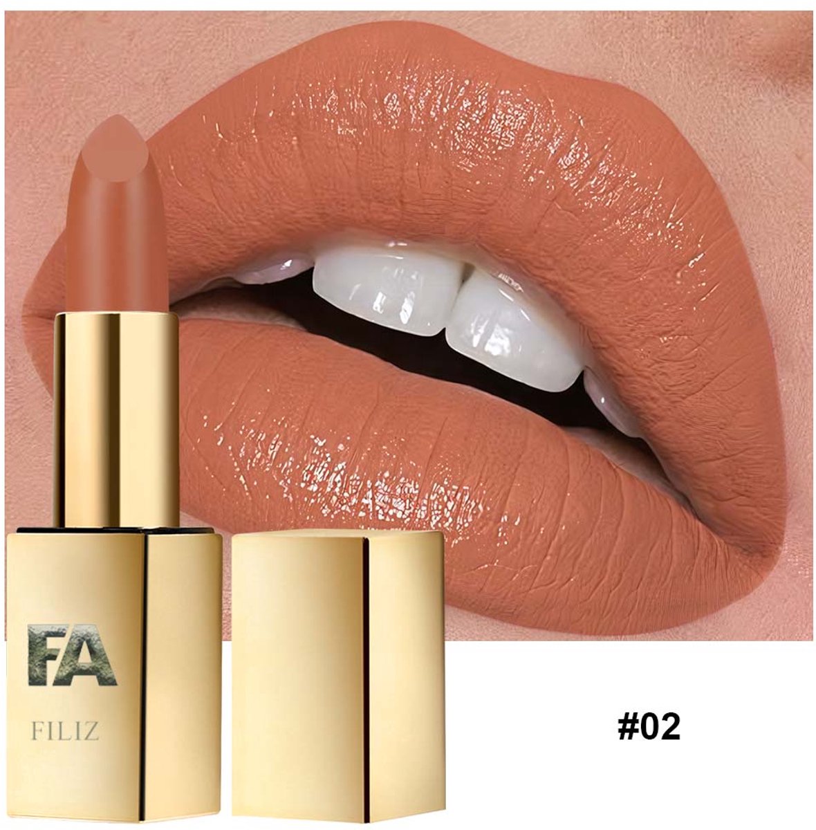 Filiz moisture lipstick- moisture - glanzend - vegan bombshell