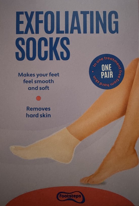 Footsteps Voetverzorging | Eeltsokken | Voetmasker | Eelt | Voetenmasker | Peel off masker | 1x paar