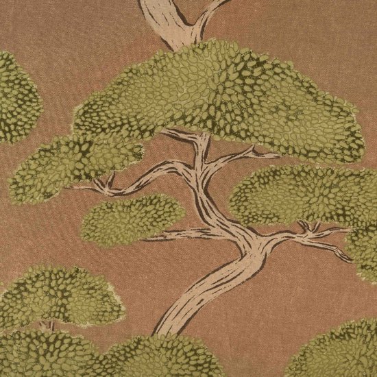 Kayori Aria Dekbedovertrek Katoen - 240x200-220 +2 slopen - Lits-jumeaux - Uniek Dessin - Taupe van Merkloos — afbeelding 2