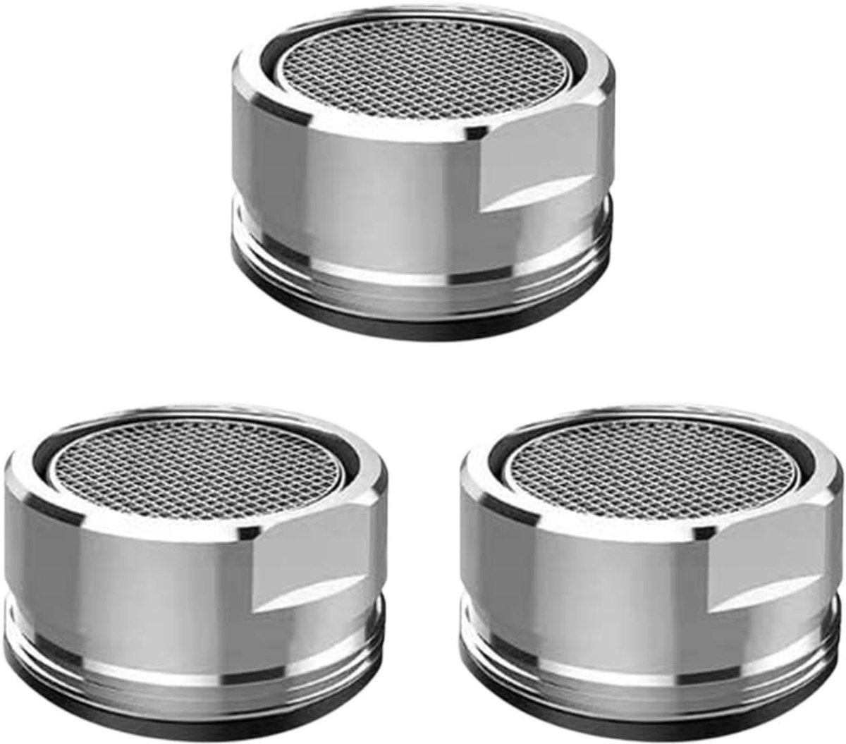 Stunq® Kraan Zeef met Straalregelaar - Set van 3, Waterhansip 24mm