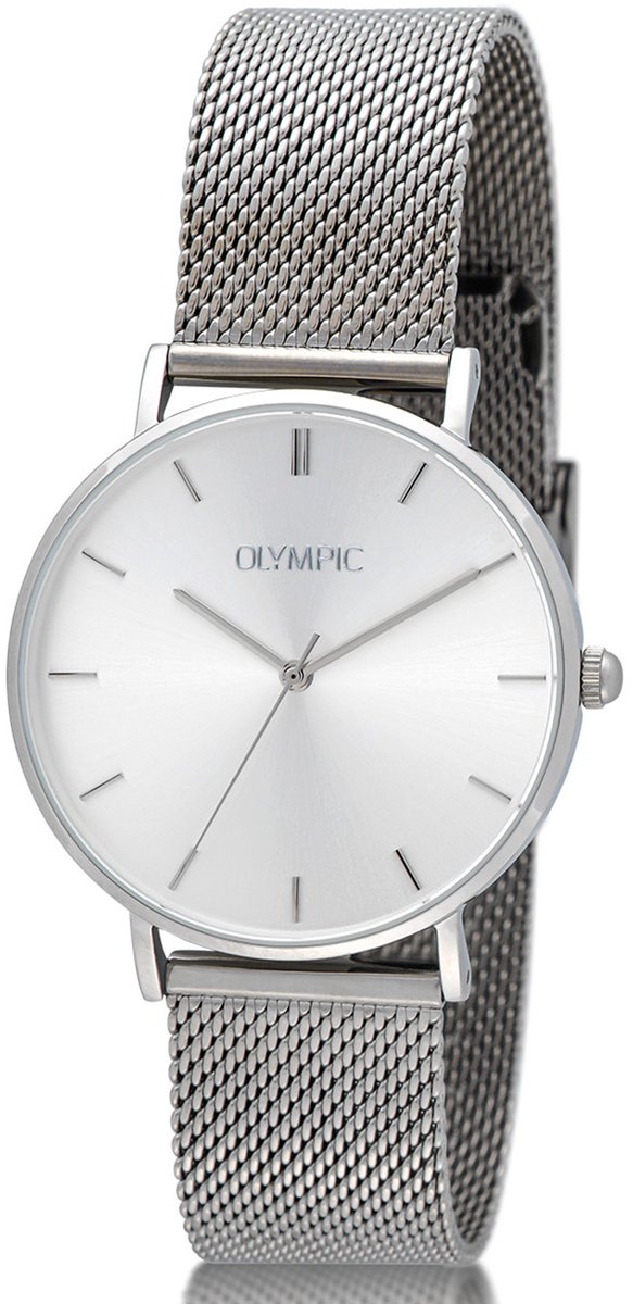 Olympic OL66DSS022 SAM Horloge - Staal - Staal - Index