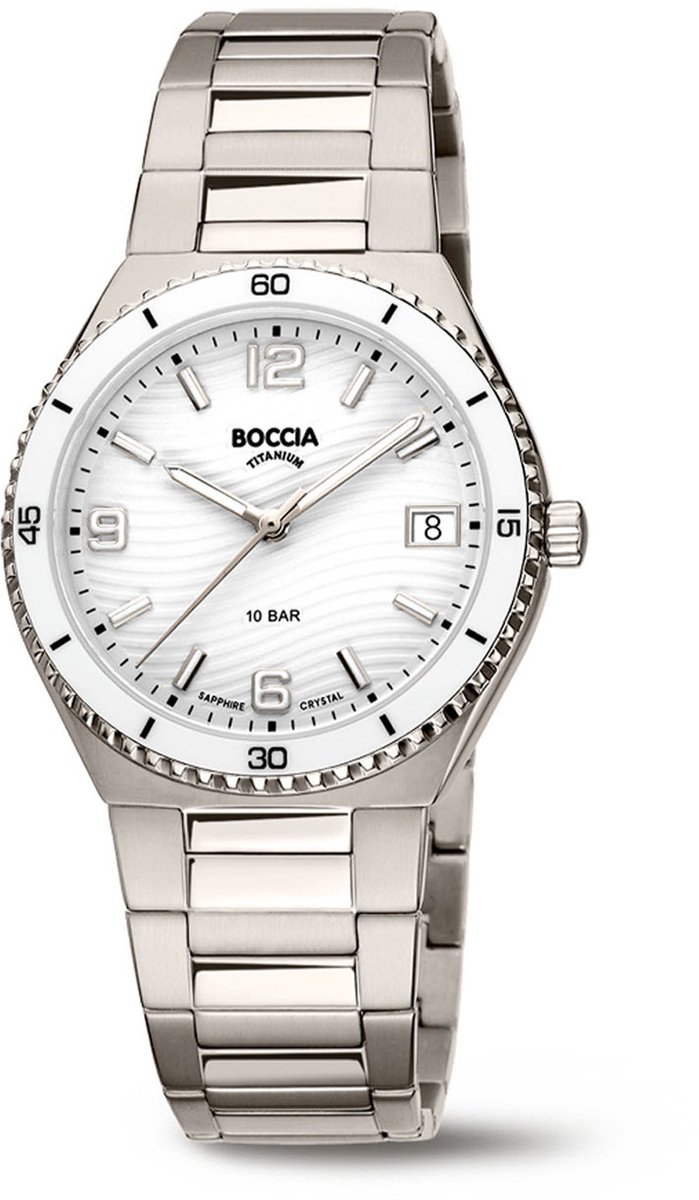 Boccia Titanium 3367-01 Dames Horloge