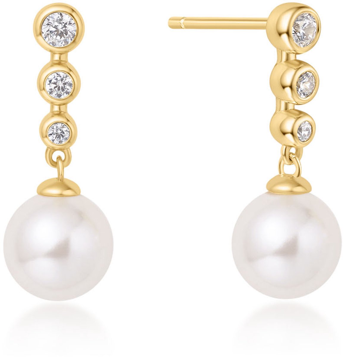 Ania Haie AH E065-03G Miss Dainty Dames Oorbellen - Oorknopjes