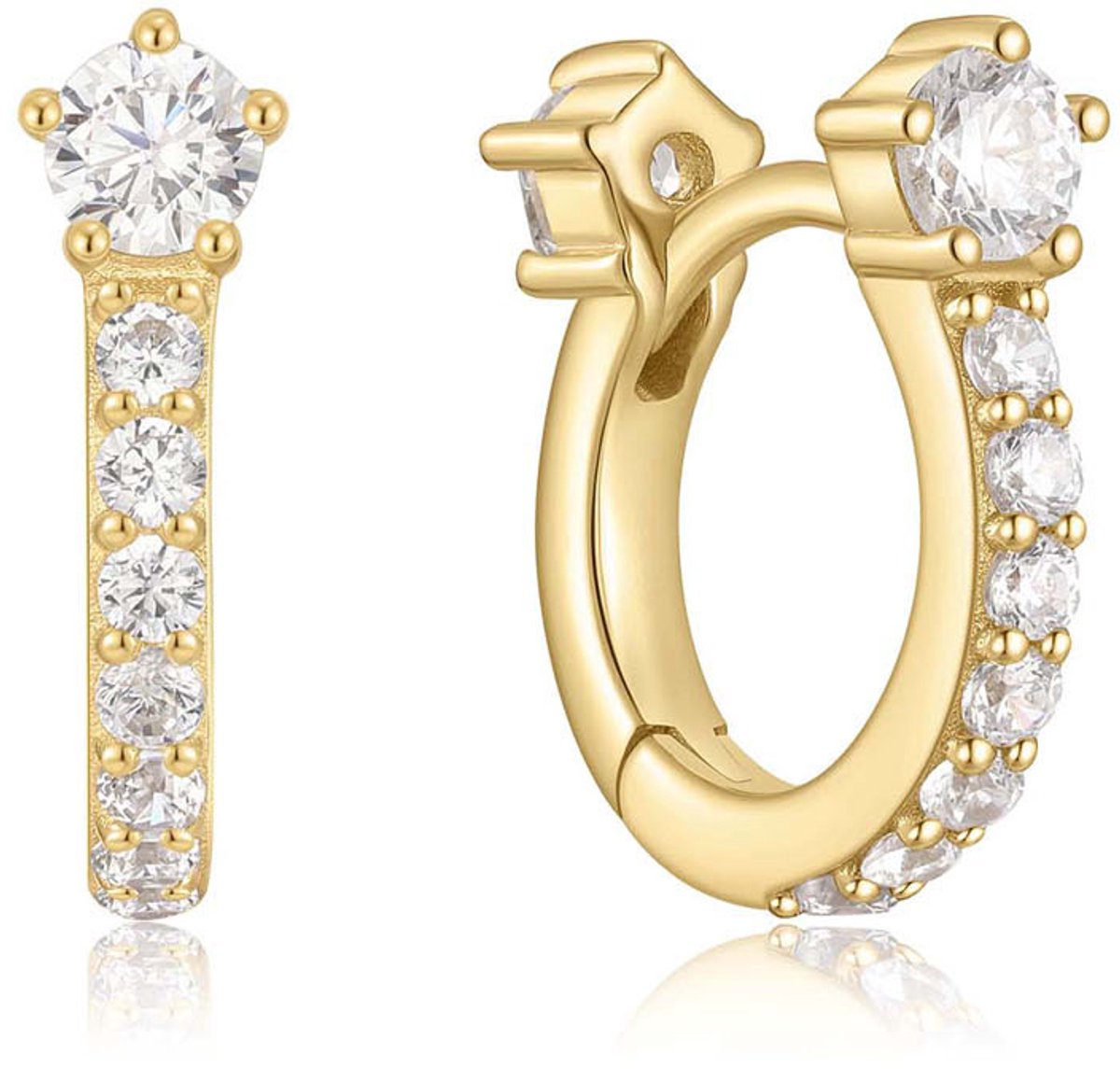 Ania Haie AH E066-04G Melodic Poet Dames Oorbellen - Oorringen