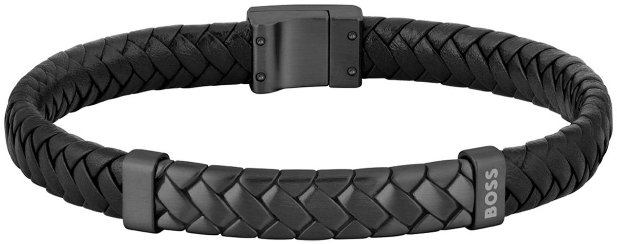 BOSS HBJ1580676M Heren Armband - Gevlochten armband