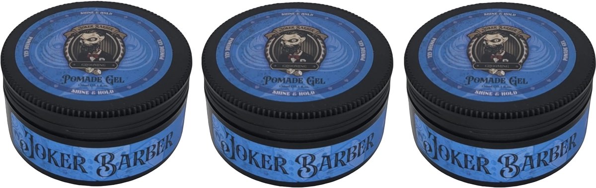 JOKER BARBER - 3X Pomade Gel 150ml