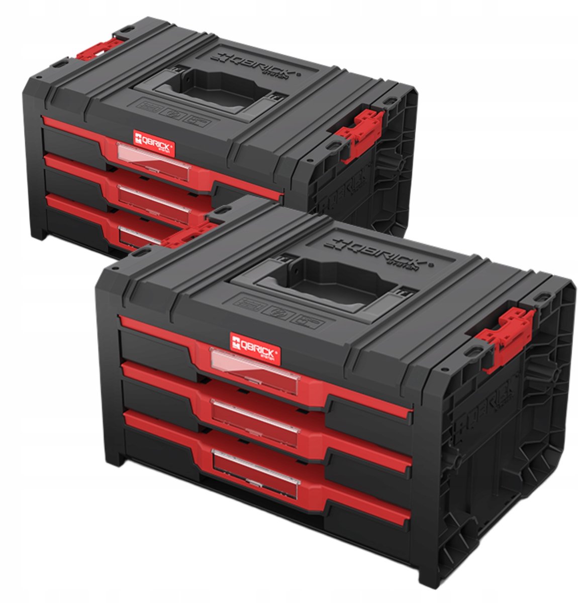 Modulaire Gereedschapskist met 3 Lades - Robuust en Verstelbaar