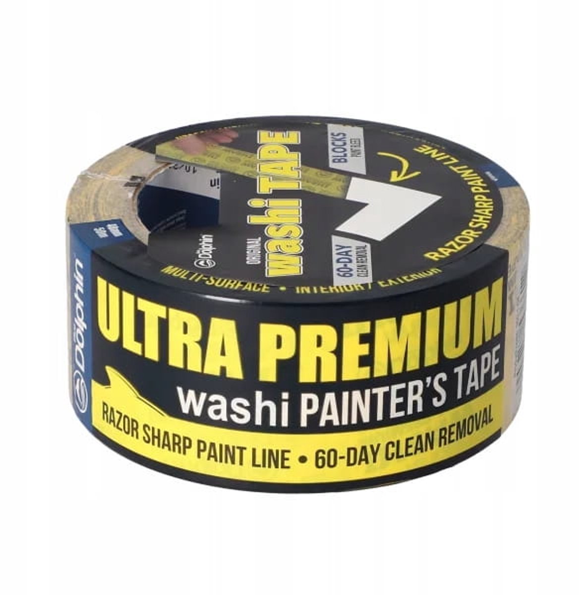 Blue Dolphin Washi Schilder Tape 48mm x 50m - Blauw
