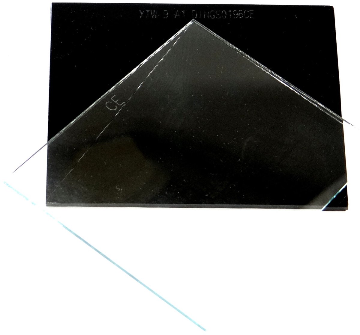 Lasfilter 90x110mm voor Lashelm - Diverse DIN-gradaties