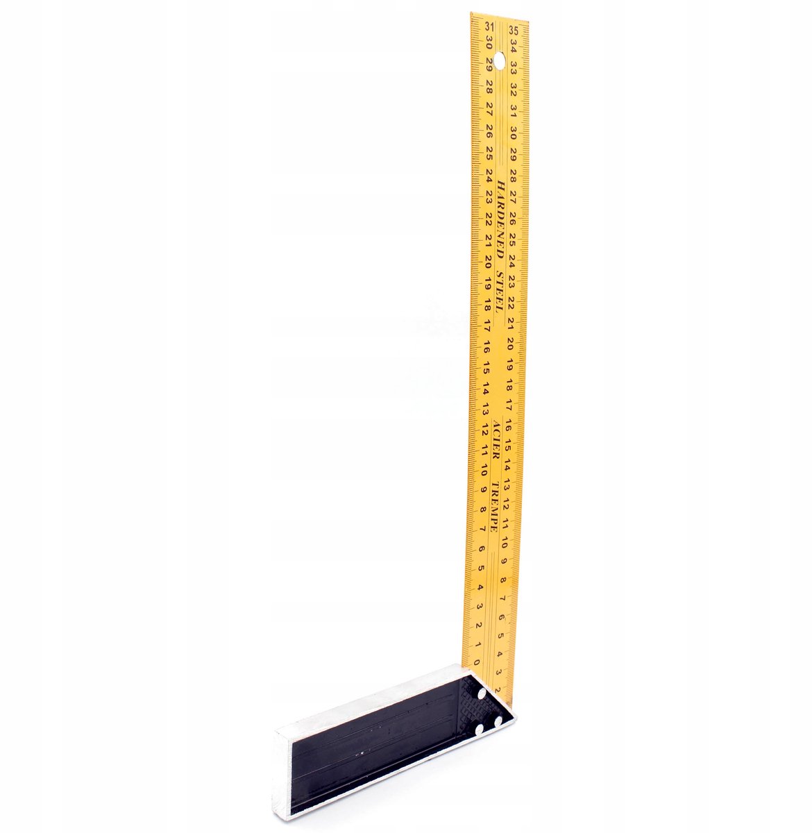 Universele timmerwerkplaatshaak 350mm, stalen meetlat voor de bouw