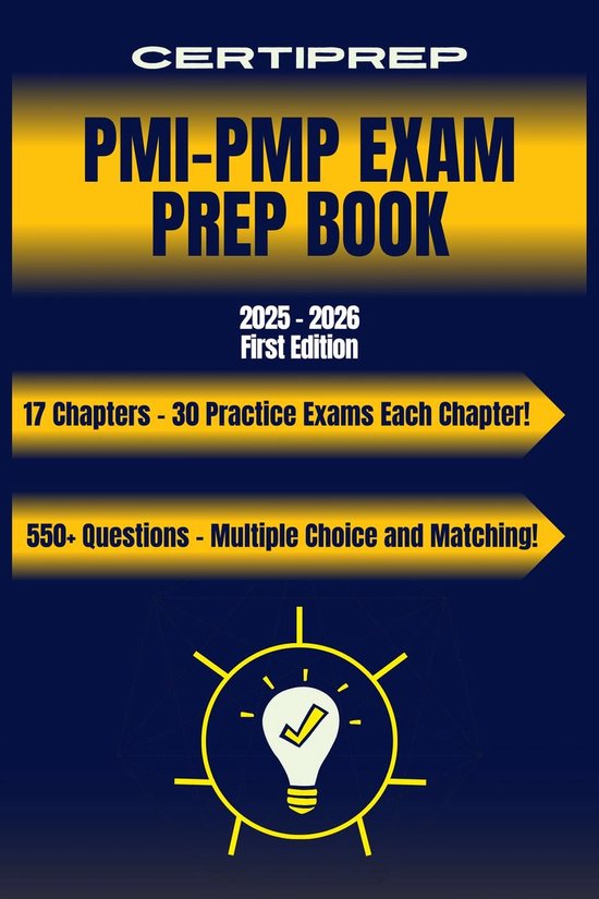 CertiPrep - PMI-PMP Exam Prep Book 2025-2026 - cover