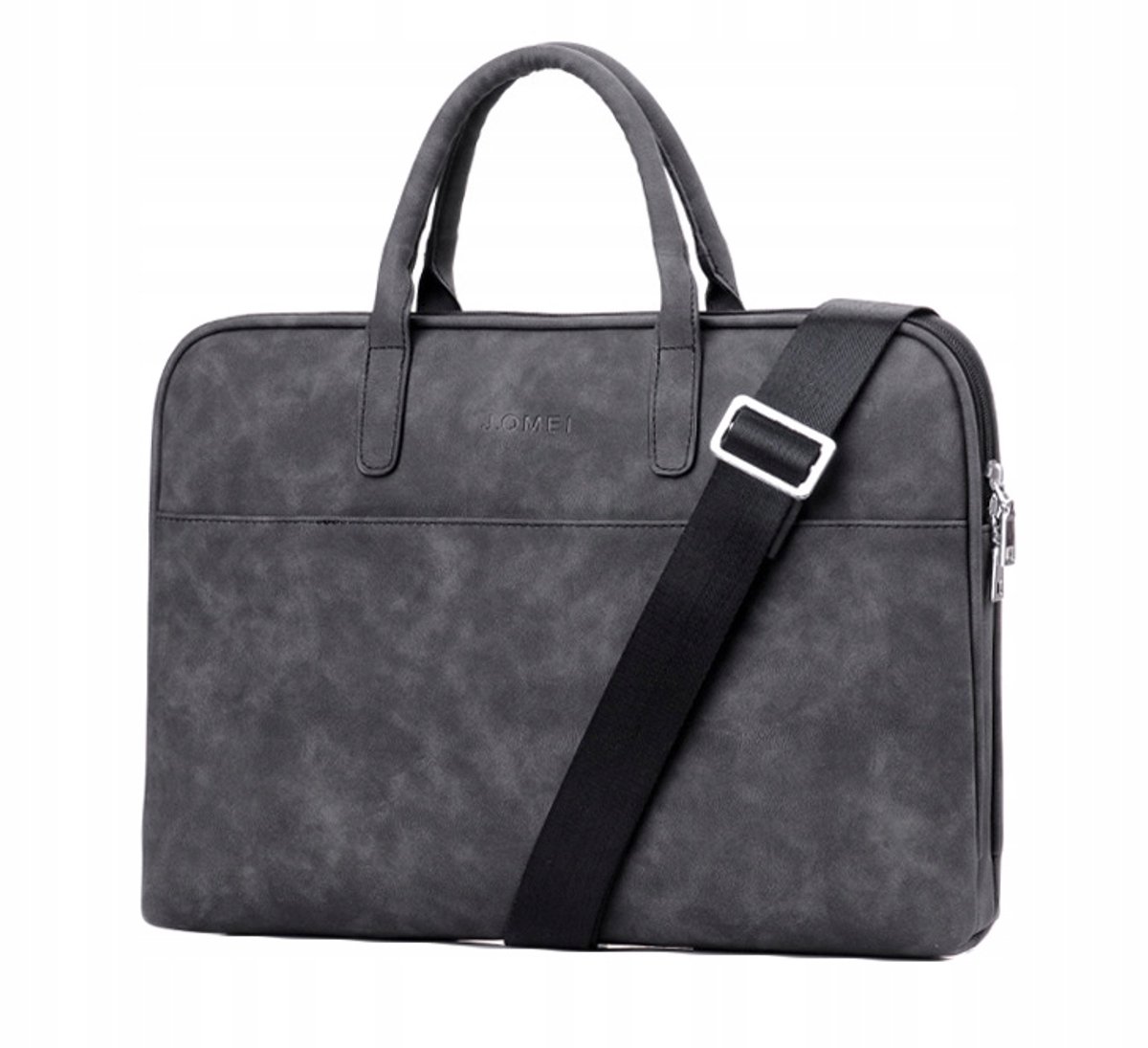 Dames Laptoptas 15.6" Zwart/Grijs Eco Empty, Schouder- en Handtas