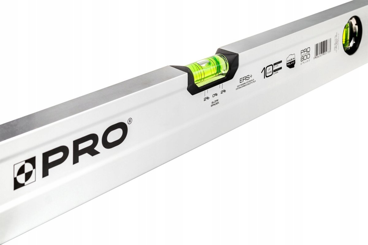 PRO Waterpas 60cm Endurance 2Plus2 met 2% hellingsindicator