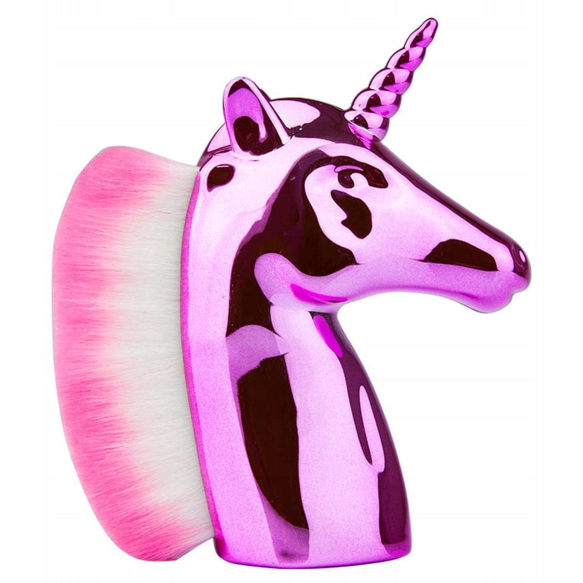 Unicorn Penseel voor Nageldust - Roze Synthetisch Haar