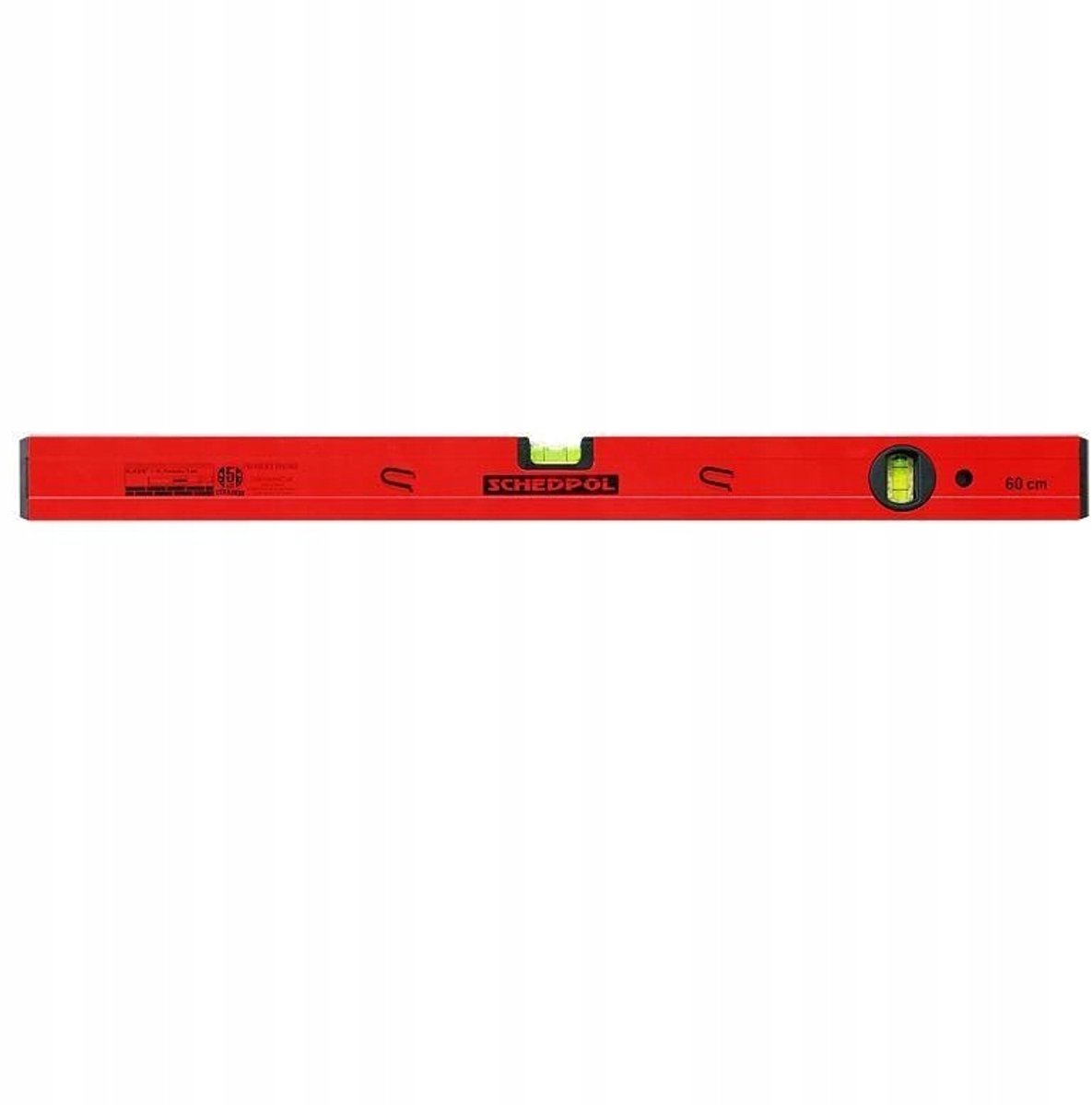 Schedpol Waterpas 120cm met Magneet - Robuust Aluminium