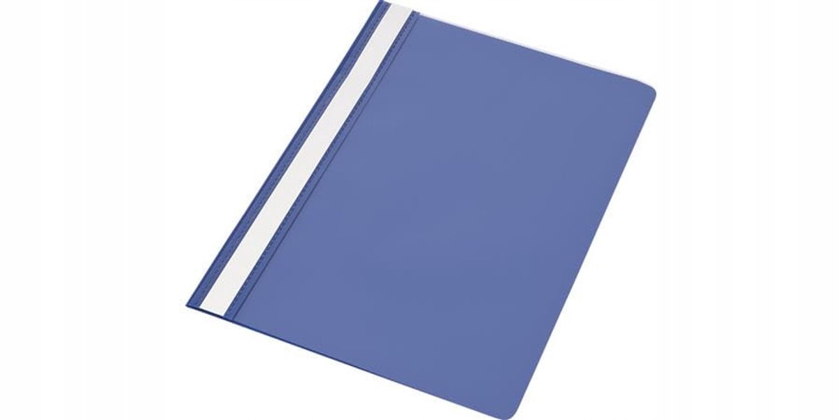 Ecologische PVC-kaart A4, hard, marineblauw, capaciteit 2 cm