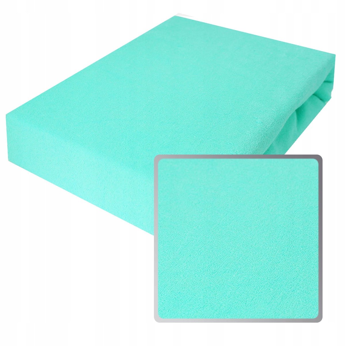 Extra dik badstof laken 80x200 cm - Diverse kleuren