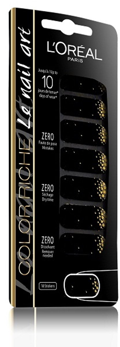 L'Oreal Paris Color Riche Nail Art 009 Poudre Or - Nagelstickers
