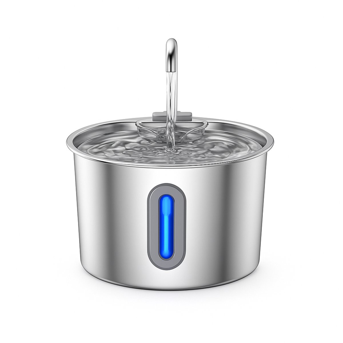 Drinkfontein RVS - Stille Pomp & LED