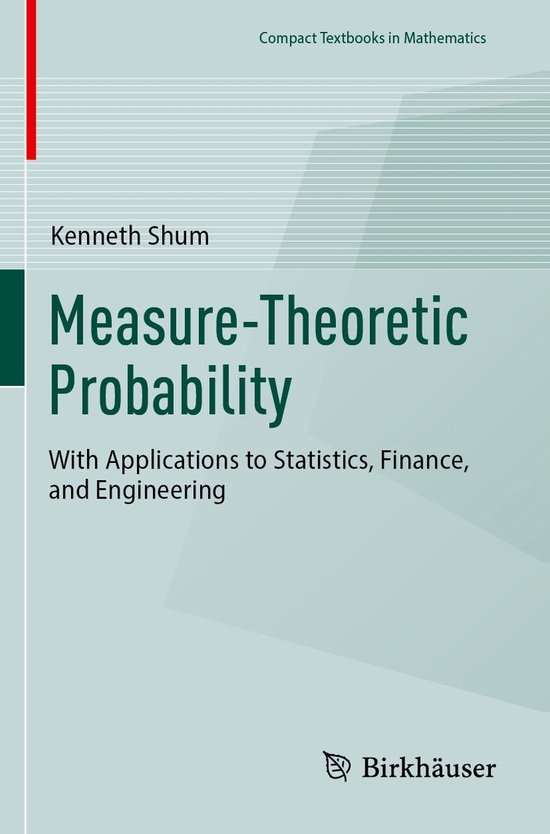 Mathematics and Statistics (R0) - Measure-Theoretic Probabil ... - cover