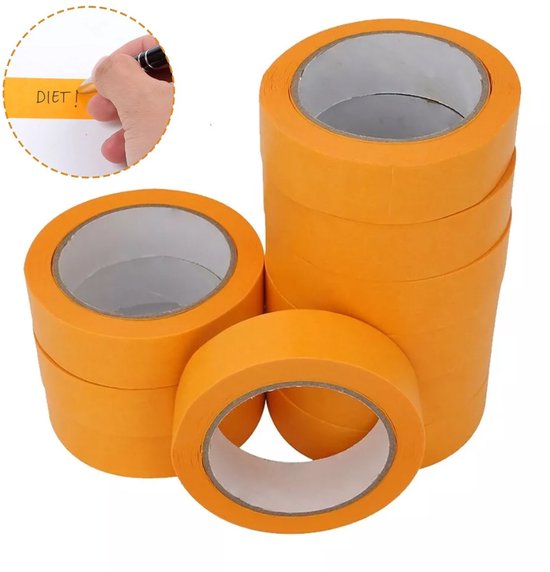 Schilderstape - 7daags Afplakband Professioneel 25mm x 25m - Nautic Gear