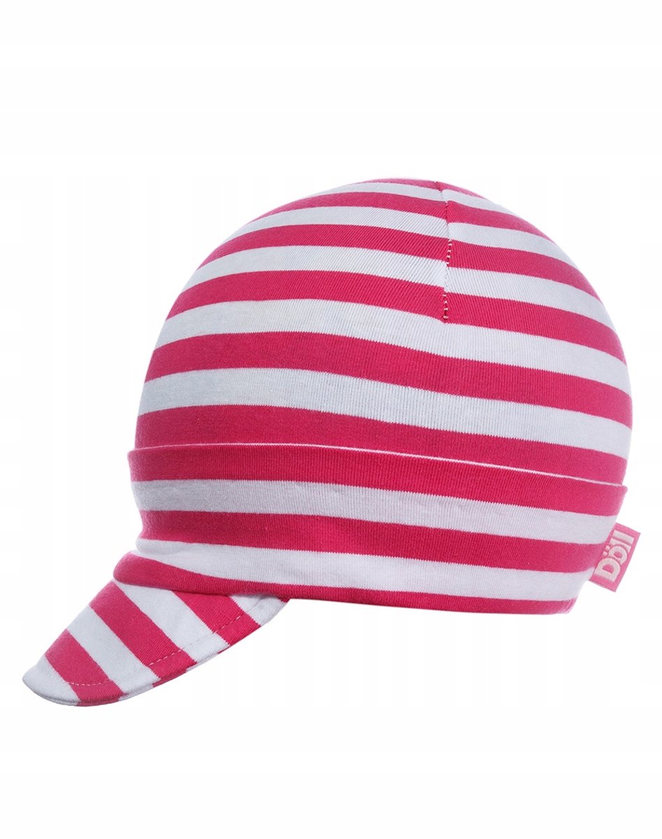 Döll Baby Petten met Vizier - Jersey Rood - Maat 49