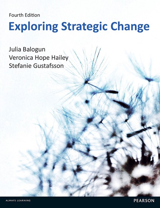 Exploring Strategic Change - cover